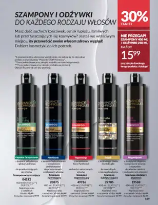 AVON - gazetka promocyjna Katalog Listopad 2025 od niedzieli 02.11 do niedzieli 30.11 - strona 189