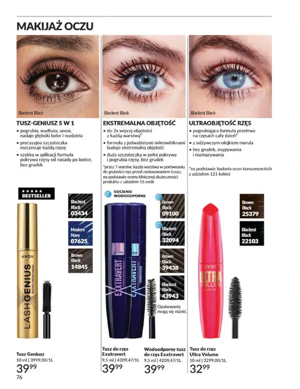AVON - gazetka promocyjna Katalog Listopad 2025 od niedzieli 02.11 do niedzieli 30.11 - strona 76