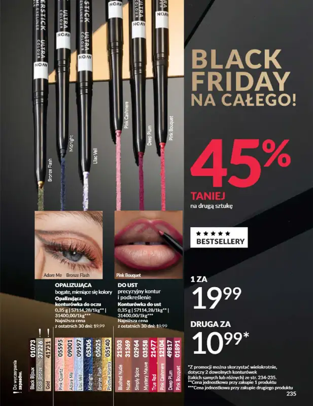 AVON - gazetka promocyjna Katalog Listopad 2025 od niedzieli 02.11 do niedzieli 30.11 - strona 235