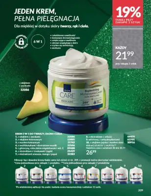 AVON - gazetka promocyjna Katalog Listopad 2025 od niedzieli 02.11 do niedzieli 30.11 - strona 209