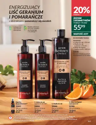 AVON - gazetka promocyjna Katalog Listopad 2025 od niedzieli 02.11 do niedzieli 30.11 - strona 217
