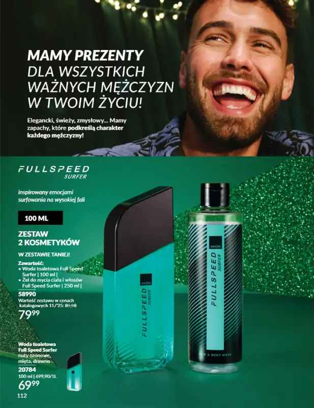 AVON - gazetka promocyjna Katalog Listopad 2025 od niedzieli 02.11 do niedzieli 30.11 - strona 112