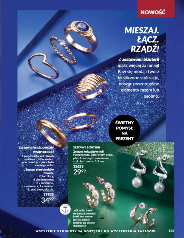 AVON - gazetka promocyjna Katalog Listopad 2025 od niedzieli 02.11 do niedzieli 30.11 - strona 153