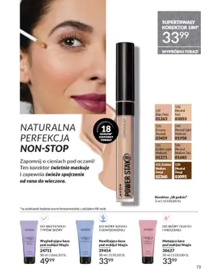 AVON - gazetka promocyjna Katalog Listopad 2025 od niedzieli 02.11 do niedzieli 30.11 - strona 73