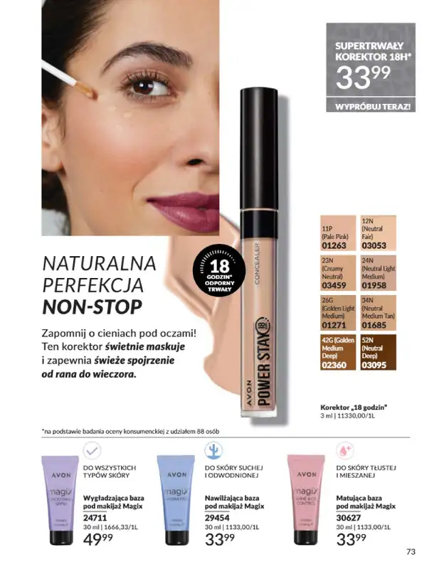 AVON - gazetka promocyjna Katalog Listopad 2025 od niedzieli 02.11 do niedzieli 30.11 - strona 73