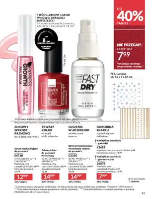 AVON - gazetka promocyjna Katalog Listopad 2025 od niedzieli 02.11 do niedzieli 30.11 - strona 83