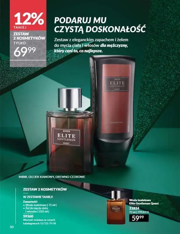 AVON - gazetka promocyjna Katalog Listopad 2025 od niedzieli 02.11 do niedzieli 30.11 - strona 50
