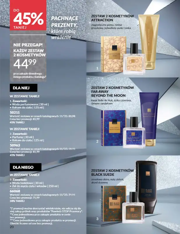 AVON - gazetka promocyjna Katalog Listopad 2025 od niedzieli 02.11 do niedzieli 30.11 - strona 20