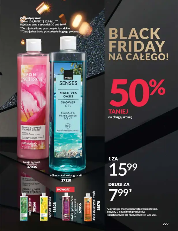 AVON - gazetka promocyjna Katalog Listopad 2025 od niedzieli 02.11 do niedzieli 30.11 - strona 229