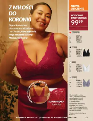 AVON - gazetka promocyjna Katalog Listopad 2025 od niedzieli 02.11 do niedzieli 30.11 - strona 175
