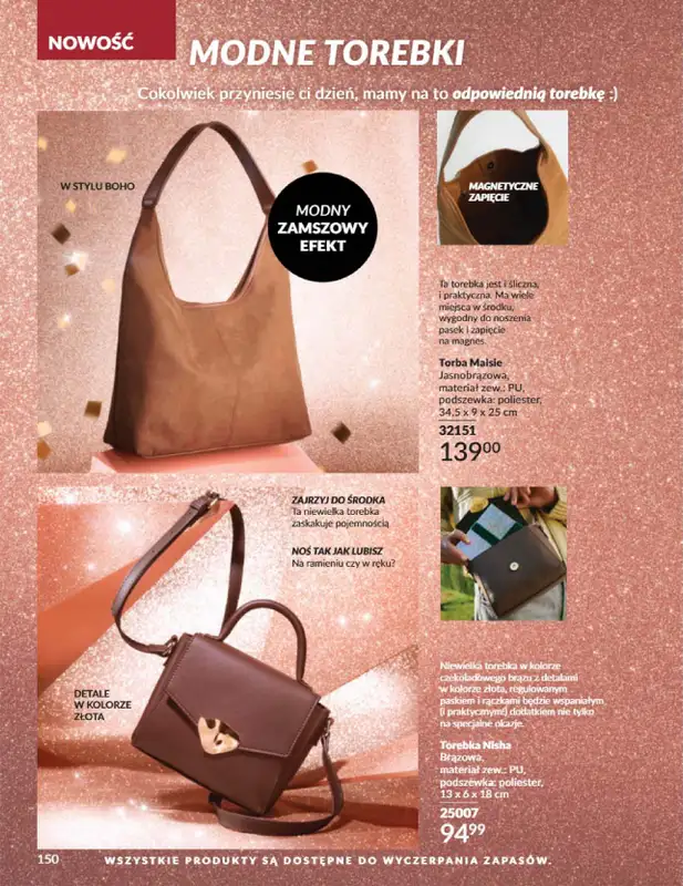 AVON - gazetka promocyjna Katalog Listopad 2025 od niedzieli 02.11 do niedzieli 30.11 - strona 150