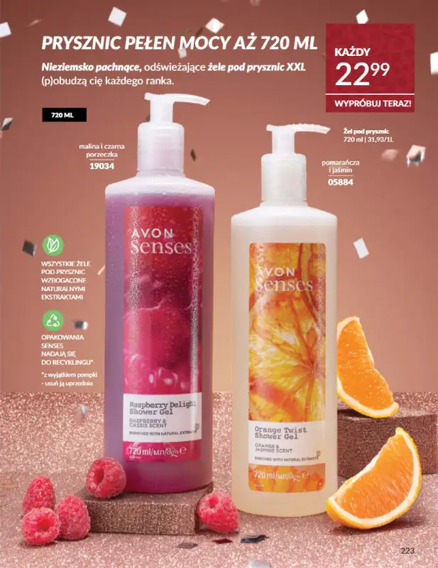 AVON - gazetka promocyjna Katalog Listopad 2025 od niedzieli 02.11 do niedzieli 30.11 - strona 223
