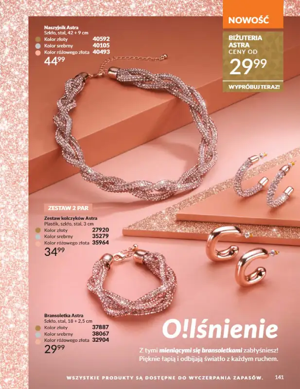 AVON - gazetka promocyjna Katalog Listopad 2025 od niedzieli 02.11 do niedzieli 30.11 - strona 141