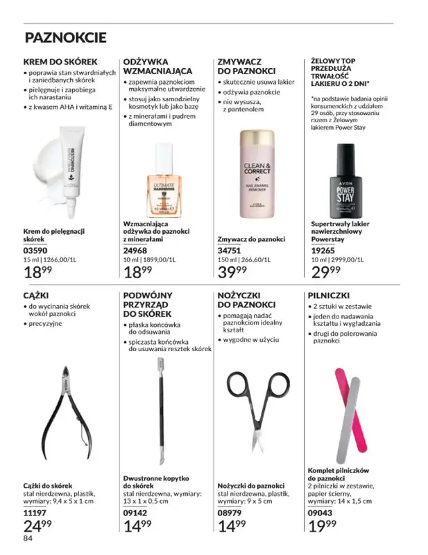 AVON - gazetka promocyjna Katalog Listopad 2025 od niedzieli 02.11 do niedzieli 30.11 - strona 84