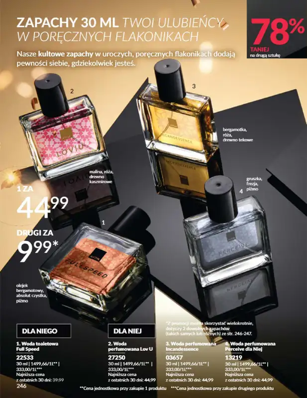 AVON - gazetka promocyjna Katalog Listopad 2025 od niedzieli 02.11 do niedzieli 30.11 - strona 246