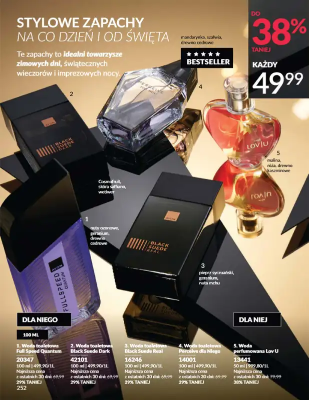 AVON - gazetka promocyjna Katalog Listopad 2025 od niedzieli 02.11 do niedzieli 30.11 - strona 252