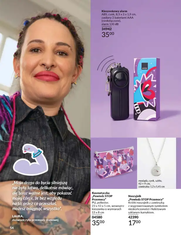AVON - gazetka promocyjna Katalog Listopad 2025 od niedzieli 02.11 do niedzieli 30.11 - strona 54