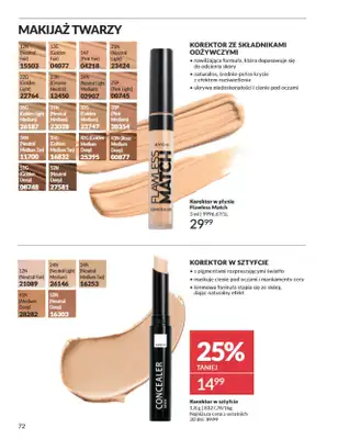 AVON - gazetka promocyjna Katalog Listopad 2025 od niedzieli 02.11 do niedzieli 30.11 - strona 72