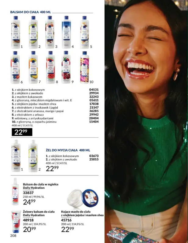 AVON - gazetka promocyjna Katalog Listopad 2025 od niedzieli 02.11 do niedzieli 30.11 - strona 208