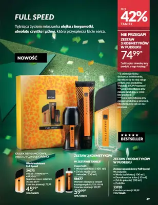 AVON - gazetka promocyjna Katalog Listopad 2025 od niedzieli 02.11 do niedzieli 30.11 - strona 49