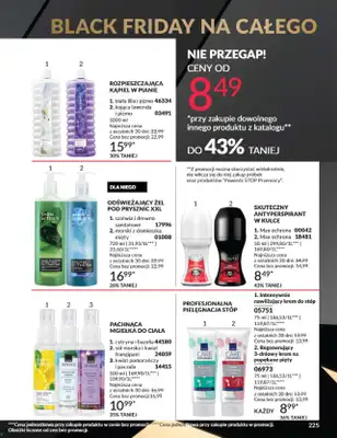 AVON - gazetka promocyjna Katalog Listopad 2025 od niedzieli 02.11 do niedzieli 30.11 - strona 225