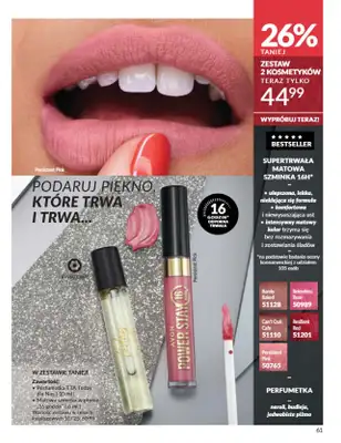 AVON - gazetka promocyjna Katalog Listopad 2025 od niedzieli 02.11 do niedzieli 30.11 - strona 61