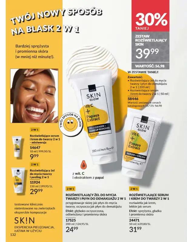 AVON - gazetka promocyjna Katalog Listopad 2025 od niedzieli 02.11 do niedzieli 30.11 - strona 132