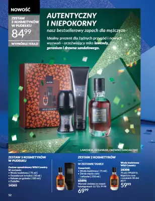 AVON - gazetka promocyjna Katalog Listopad 2025 od niedzieli 02.11 do niedzieli 30.11 - strona 52