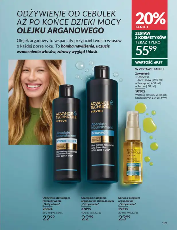 AVON - gazetka promocyjna Katalog Listopad 2025 od niedzieli 02.11 do niedzieli 30.11 - strona 191
