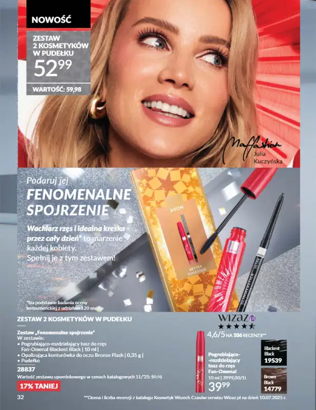 AVON - gazetka promocyjna Katalog Listopad 2025 od niedzieli 02.11 do niedzieli 30.11 - strona 32