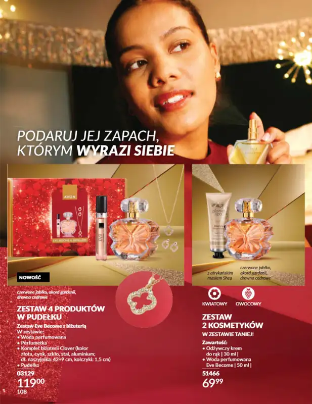 AVON - gazetka promocyjna Katalog Listopad 2025 od niedzieli 02.11 do niedzieli 30.11 - strona 108