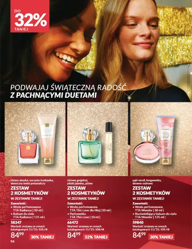 AVON - gazetka promocyjna Katalog Listopad 2025 od niedzieli 02.11 do niedzieli 30.11 - strona 94