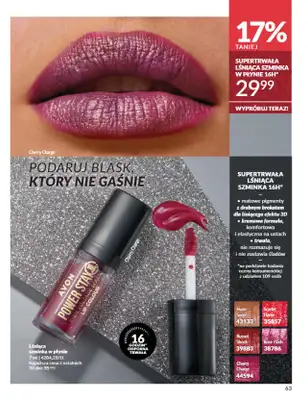 AVON - gazetka promocyjna Katalog Listopad 2025 od niedzieli 02.11 do niedzieli 30.11 - strona 63