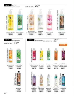 AVON - gazetka promocyjna Katalog Listopad 2025 od niedzieli 02.11 do niedzieli 30.11 - strona 222