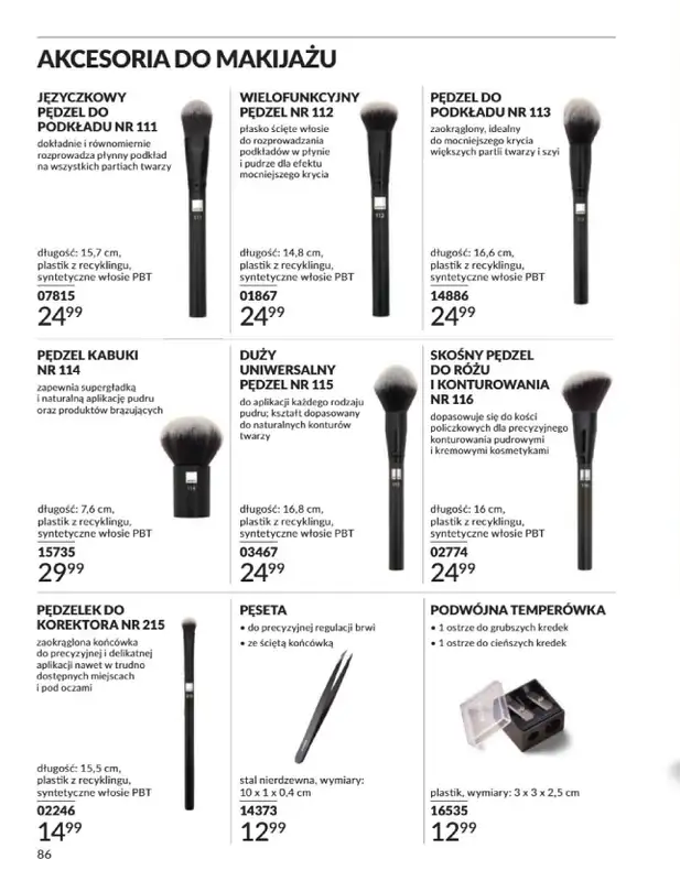 AVON - gazetka promocyjna Katalog Listopad 2025 od niedzieli 02.11 do niedzieli 30.11 - strona 86