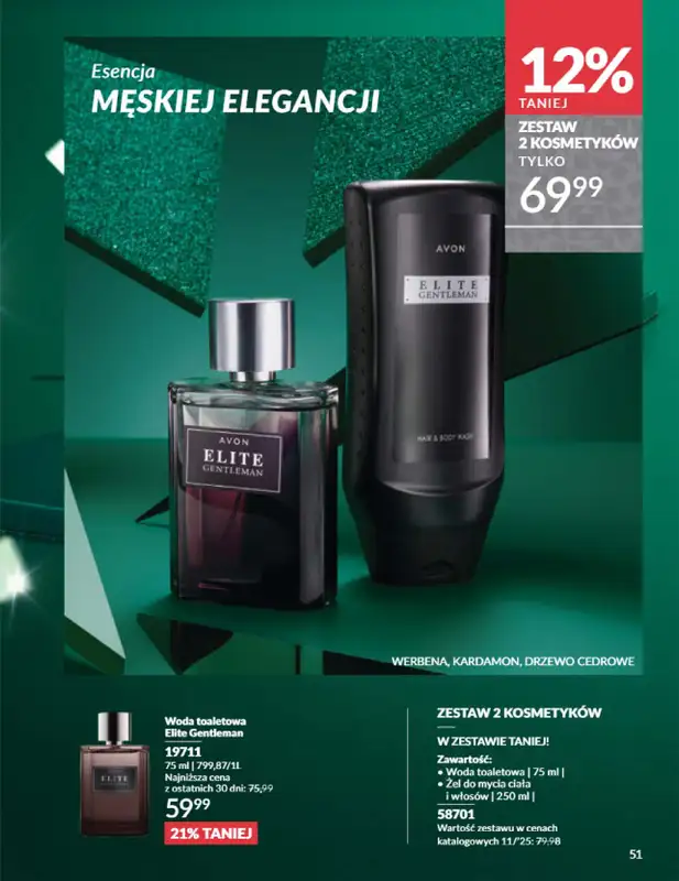 AVON - gazetka promocyjna Katalog Listopad 2025 od niedzieli 02.11 do niedzieli 30.11 - strona 51