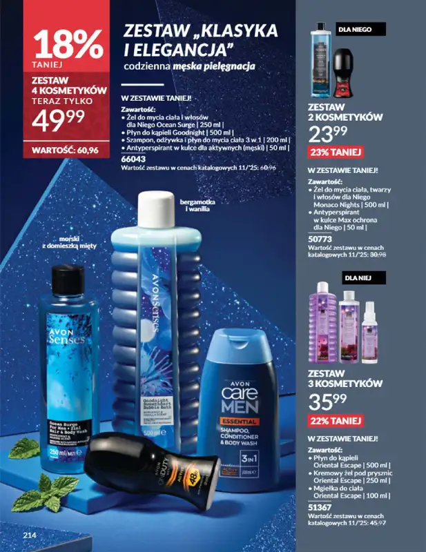 AVON - gazetka promocyjna Katalog Listopad 2025 od niedzieli 02.11 do niedzieli 30.11 - strona 214