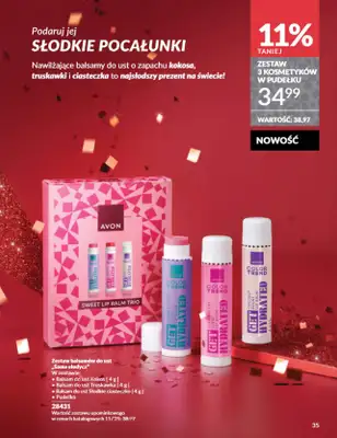 AVON - gazetka promocyjna Katalog Listopad 2025 od niedzieli 02.11 do niedzieli 30.11 - strona 35
