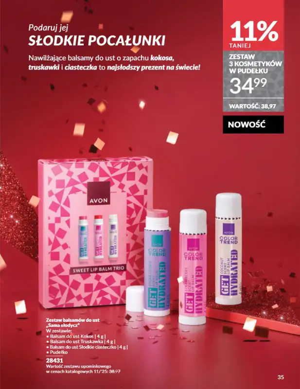 AVON - gazetka promocyjna Katalog Listopad 2025 od niedzieli 02.11 do niedzieli 30.11 - strona 35