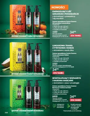 AVON - gazetka promocyjna Katalog Listopad 2025 od niedzieli 02.11 do niedzieli 30.11 - strona 218