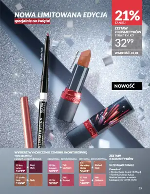 AVON - gazetka promocyjna Katalog Listopad 2025 od niedzieli 02.11 do niedzieli 30.11 - strona 29