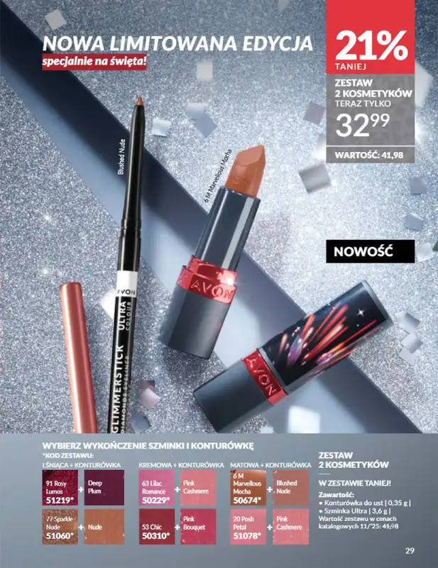 AVON - gazetka promocyjna Katalog Listopad 2025 od niedzieli 02.11 do niedzieli 30.11 - strona 29