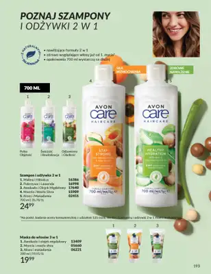 AVON - gazetka promocyjna Katalog Listopad 2025 od niedzieli 02.11 do niedzieli 30.11 - strona 193