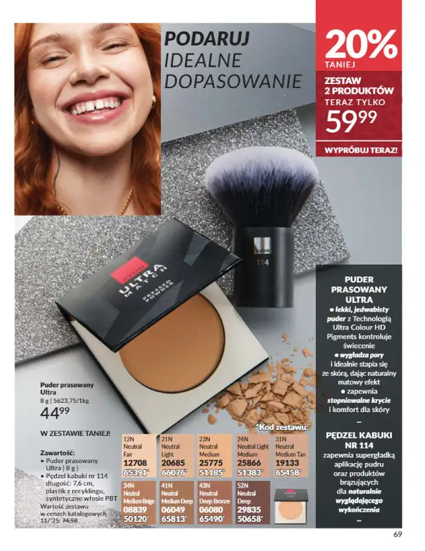 AVON - gazetka promocyjna Katalog Listopad 2025 od niedzieli 02.11 do niedzieli 30.11 - strona 69