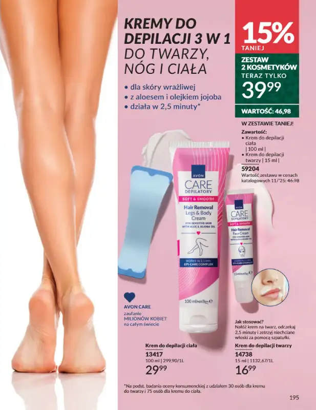 AVON - gazetka promocyjna Katalog Listopad 2025 od niedzieli 02.11 do niedzieli 30.11 - strona 195