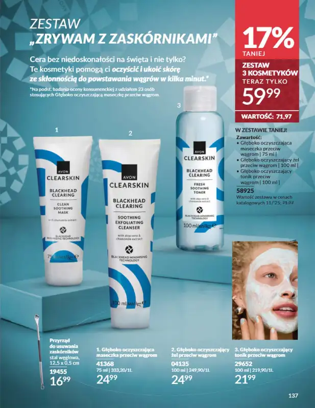 AVON - gazetka promocyjna Katalog Listopad 2025 od niedzieli 02.11 do niedzieli 30.11 - strona 137