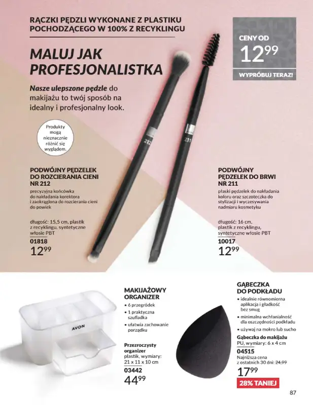 AVON - gazetka promocyjna Katalog Listopad 2025 od niedzieli 02.11 do niedzieli 30.11 - strona 87
