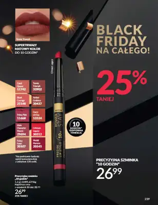 AVON - gazetka promocyjna Katalog Listopad 2025 od niedzieli 02.11 do niedzieli 30.11 - strona 239