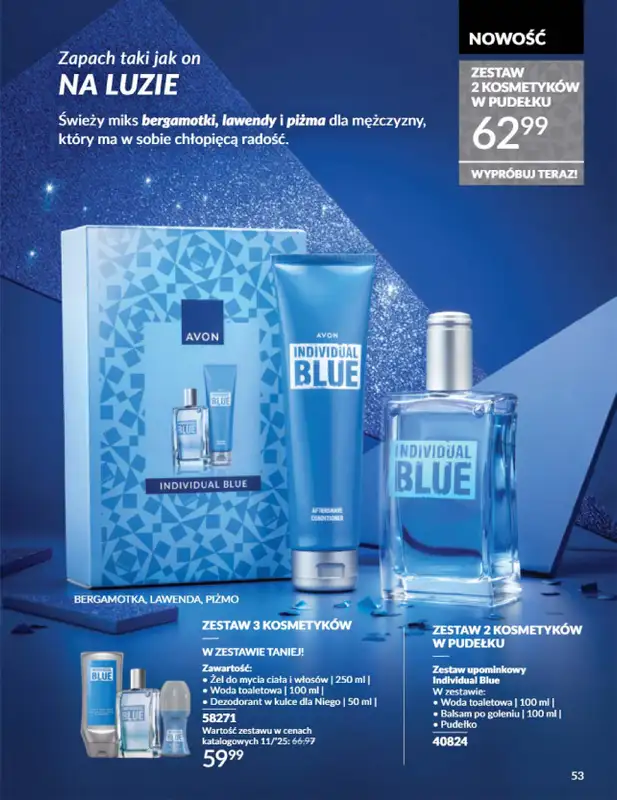 AVON - gazetka promocyjna Katalog Listopad 2025 od niedzieli 02.11 do niedzieli 30.11 - strona 53
