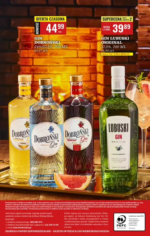 Biedronka - gazetka promocyjna Czas na Toast! od poniedziałku 03.11 do soboty 15.11 - strona 42